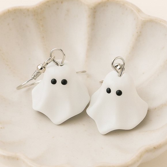 Ghost Earrings - Picture 1 of 6